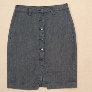 Buffalo Denim Pencil Skirt 6